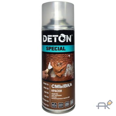 Аэрозоль DETON Special смывка краски 520мл